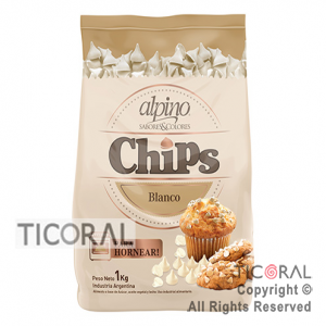 GOTAS CHIPS BLANCAS X 1KG LODISER